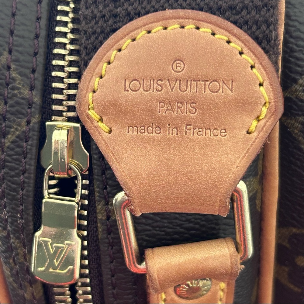 Authentic Louis Vuitton Monogram Reporter Crossbody Shoulder Bag Purse SP1010 - Picture 11 of 16